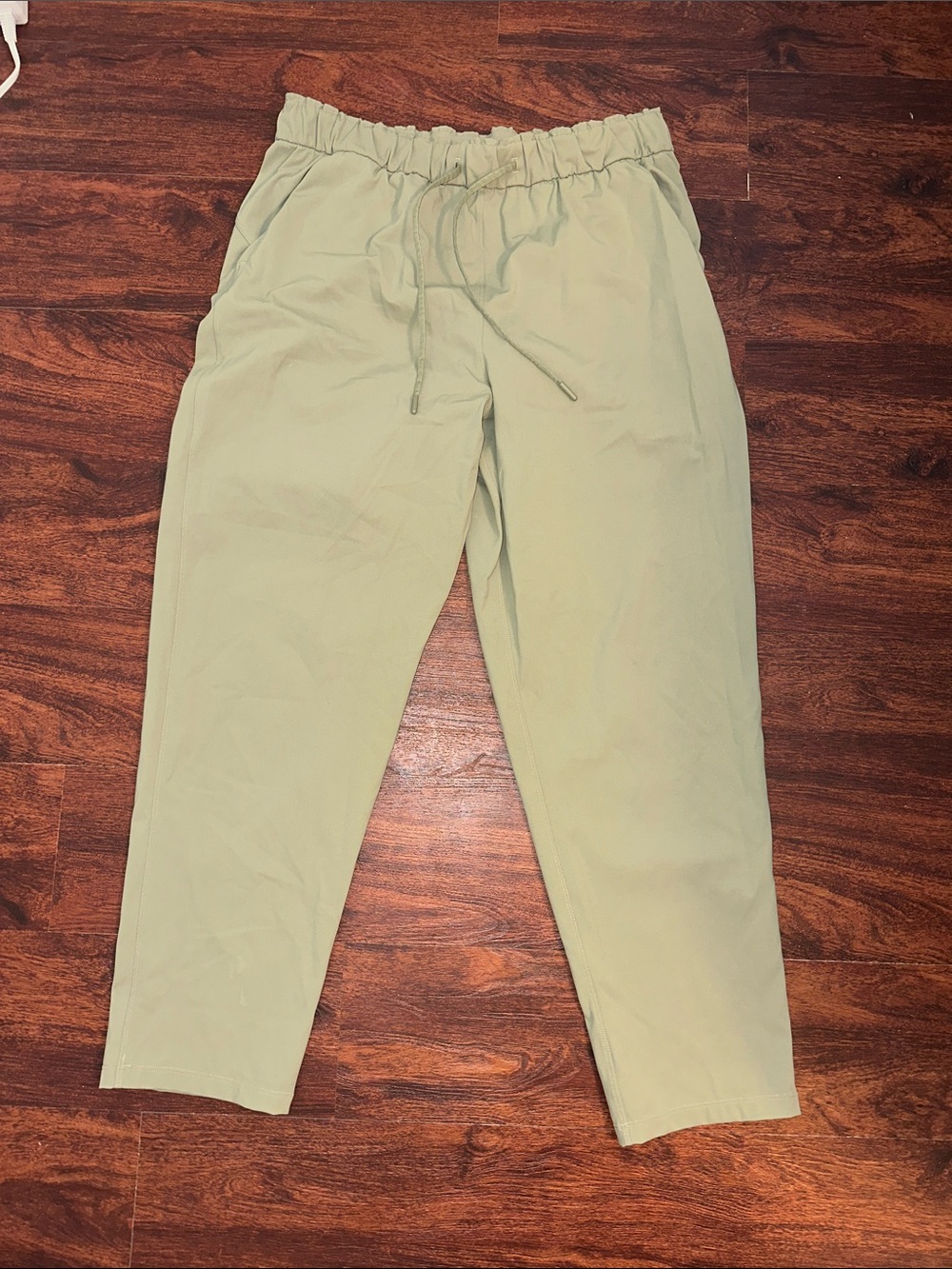 lululemon athletica Light Sage Drawstring Chinos